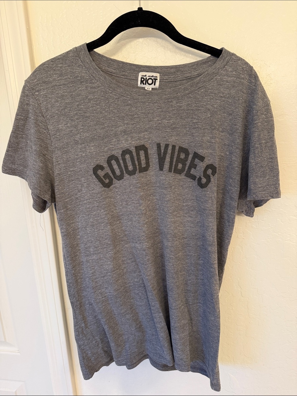 Sub_Urban Riot Grey Crewneck Graphic Tee